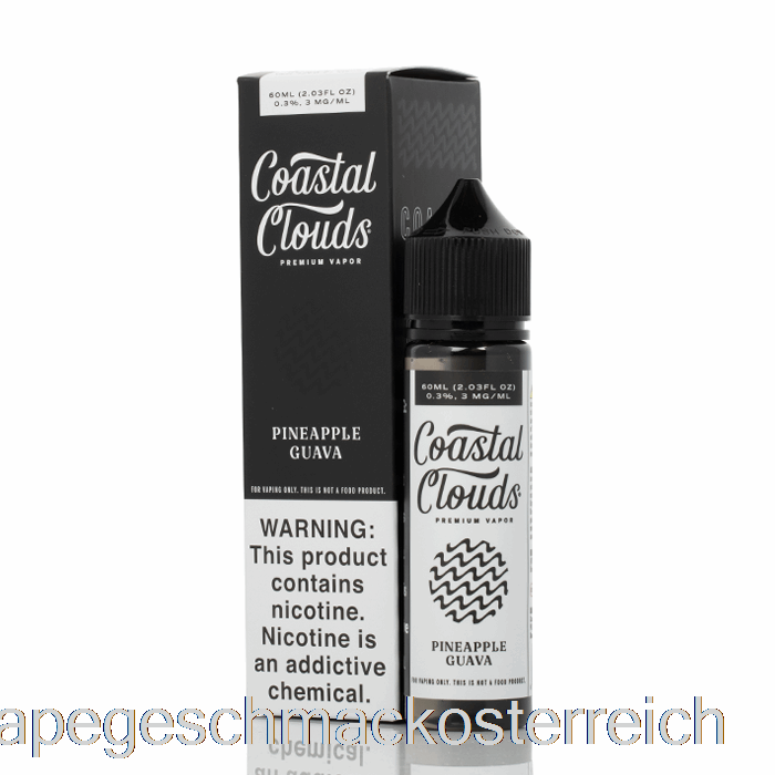 Ananas-Guave - Küstenwolken Co. - 60 Ml 0 Mg Vape-Geschmack